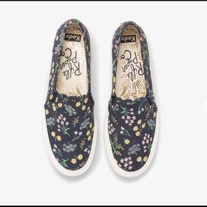 Keds x Rifle Paper Co. Double Decker Petite Fleurs Printed